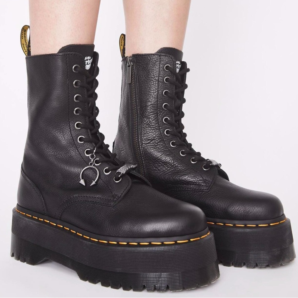 DR. MARTENS x DOLLS KILL JADON HI MAX PLATFORM BOOTS